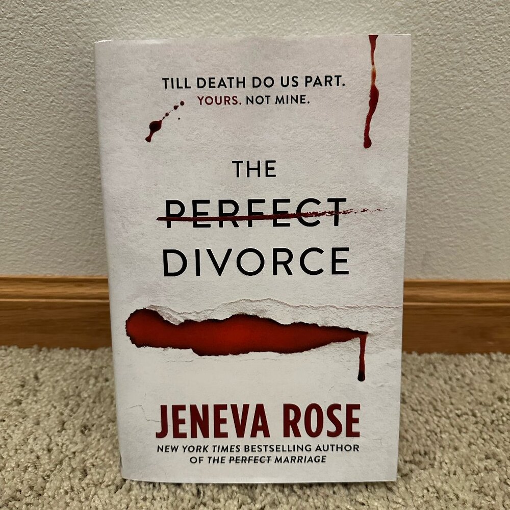 'The Perfect Divorce' Book - White and Red